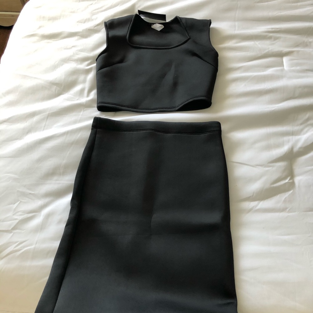 2 Piece Pencil Skirt Set